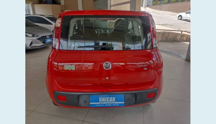 FIAT UNO 1.4 EVO ECONOMY 8V FLEX 2P MANUAL - VERMELHO - 2012 Foto 7 (Grande)