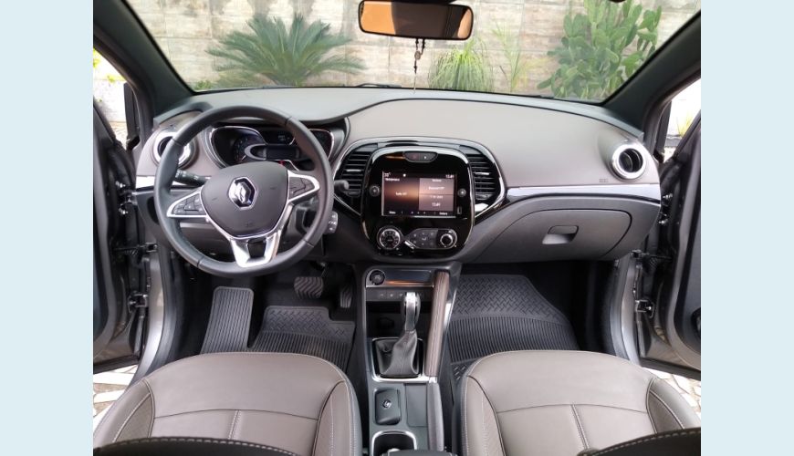 RENAULT CAPTUR ICONIC 1.3 TB 16V FLEX 5P AUT. - CINZA - 2022 Foto 7 (Grande)