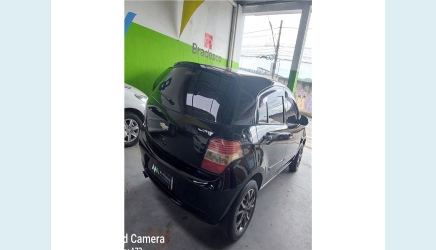 CHEVROLET AGILE 1.4 MPFI LT 8V FLEX 4P MANUAL - PRETO - 2012 Foto 7 (Grande)