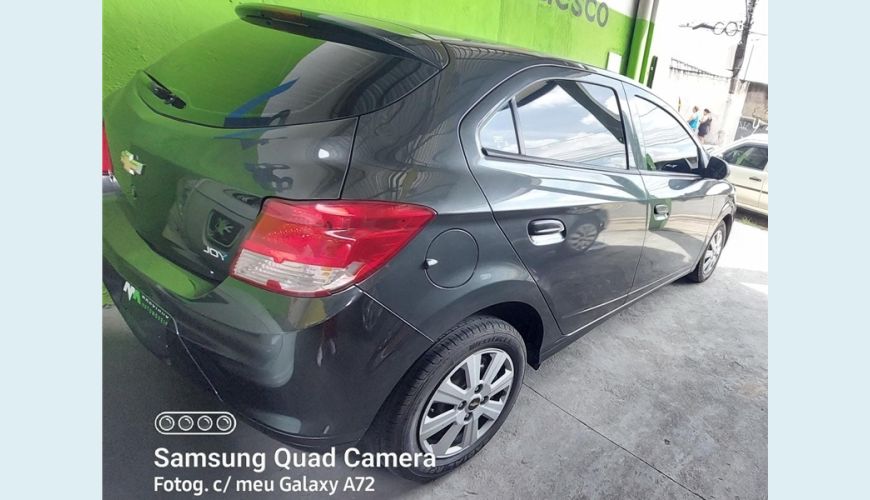 CHEVROLET ONIX 1.0 MPFI JOY 8V FLEX 4P MANUAL - CINZA - 2018 Foto 7 (Grande)