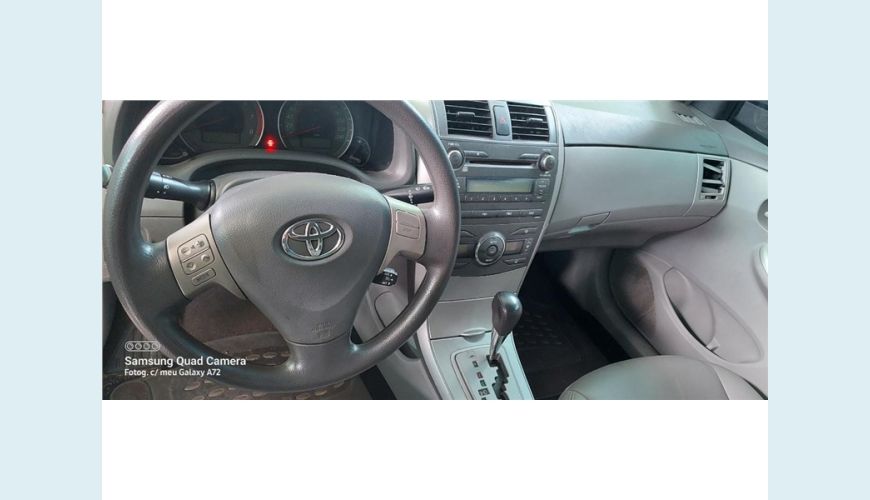 TOYOTA COROLLA 1.8 XEI 16V FLEX 4P AUT. - PRETO - 2010 Foto 7 (Grande)