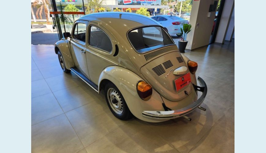 VOLKSWAGEN FUSCA 1.3 8V 2P MANUAL - CINZA - 1985 Foto 7 (Grande)