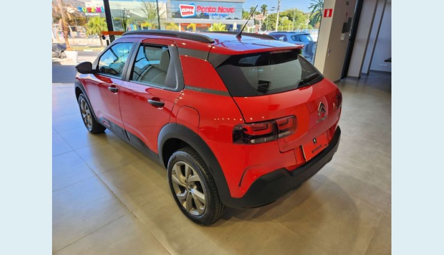 CITROËN C4 CACTUS 1.6 VTI 120 FLEX FEEL PACK EAT6 - VERMELHO - 2022 Foto 7 (Grande)