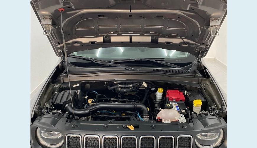 JEEP RENEGADE 1.8 16V FLEX LONGITUDE 4P AUT. - CINZA - 2021 Foto 7 (Grande)