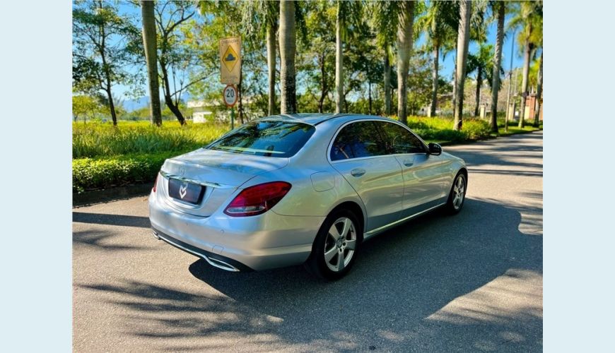 MERCEDES-BENZ C 180 1.6 CGI AVANTGARDE 16V TURBO 4P AUT. - PRATA - 2016 Foto 7 (Grande)