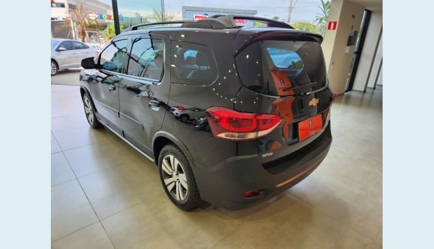 CHEVROLET SPIN 1.8 ACTIV 8V FLEX 4P AUT. - PRETO - 2020 Foto 7 (Grande)