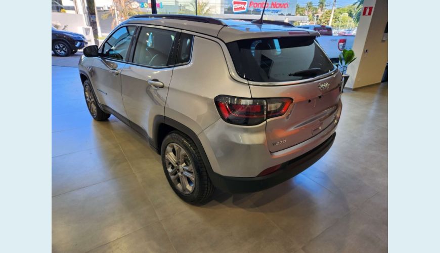 JEEP COMPASS 1.3 T270 TURBO FLEX LONGITUDE AT6 - PRATA - 2023 Foto 7 (Grande)