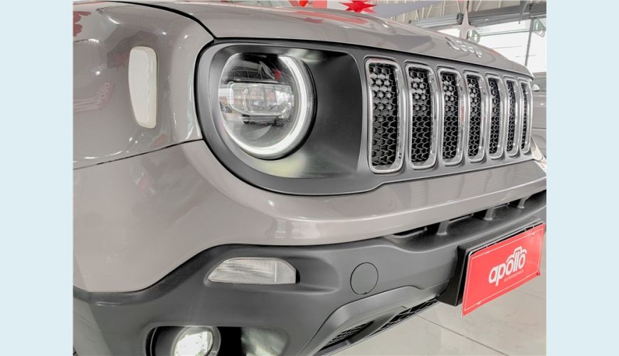 JEEP RENEGADE 1.8 16V FLEX LONGITUDE 4P AUT. - CINZA - 2021 Foto 7 (Grande)