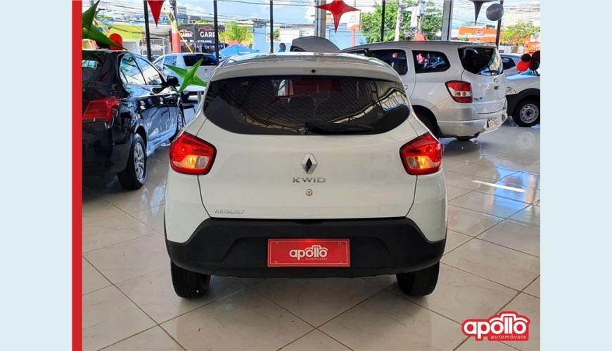 RENAULT KWID 1.0 12V SCE FLEX ZEN MANUAL - BRANCO - 2018 Foto 7 (Grande)