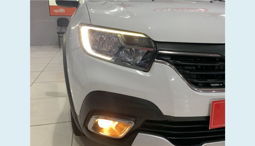 RENAULT SANDERO STEPWAY 1.6 16V SCE FLEX ZEN MANUAL - BRANCO - 2020 Foto 7 (Grande)