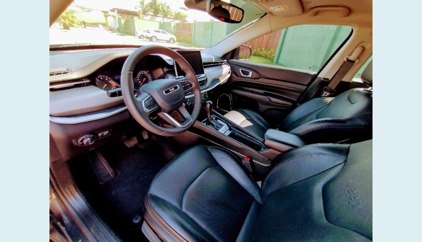 JEEP COMPASS LONG. T270 1.3 TB 4X2 FLEX AUT. - CINZA - 2022 Foto 7 (Grande)