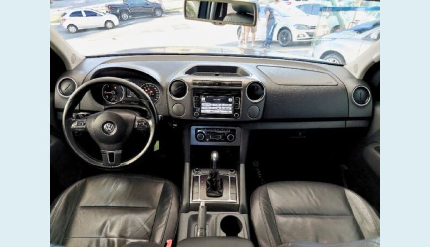 VOLKSWAGEN AMAROK 2.0 HIGHLINE 4X4 CD 16V TURBO INTERCOOLER DIESEL 4P AUT. - AZUL - 2014 Foto 7 (Grande)