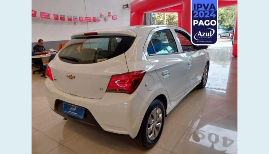 CHEVROLET ONIX 1.0 MPFI LT 8V FLEX 4P MANUAL - BRANCO - 2019 Foto 7 (Grande)