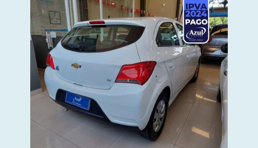 CHEVROLET ONIX 1.0 MPFI LT 8V FLEX 4P MANUAL - BRANCO - 2019 Foto 7 (Grande)