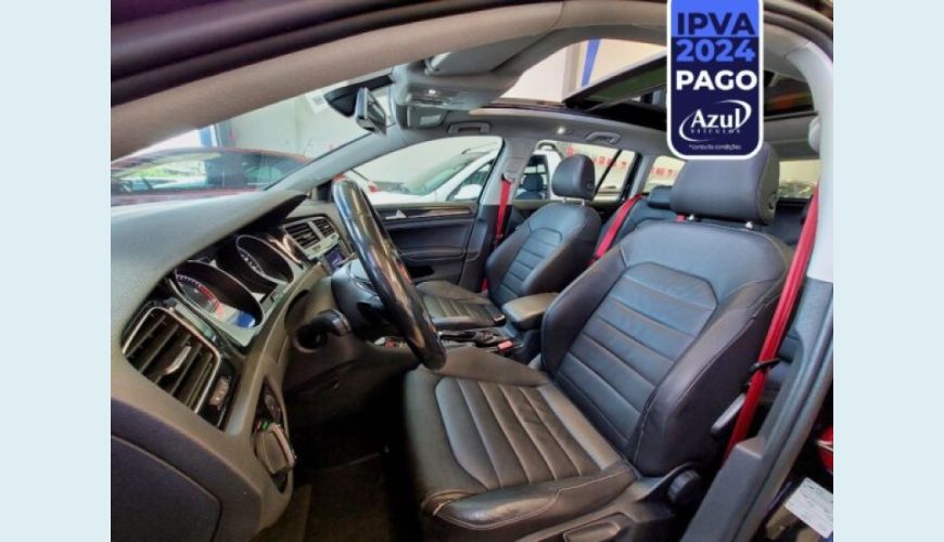 VOLKSWAGEN GOLF 1.4 TSI VARIANT HIGHLINE 16V 4P AUT. - PRETO - 2015 Foto 7 (Grande)