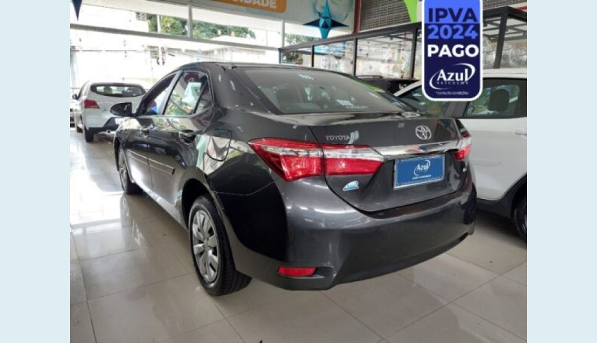 TOYOTA COROLLA 1.8 GLI 16V FLEX 4P AUT. - CINZA - 2016 Foto 7 (Grande)