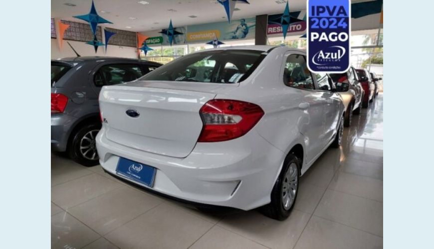FORD KA 1.5 TIVCT FLEX SE SEDAN MANUAL - BRANCO - 2019 Foto 7 (Grande)