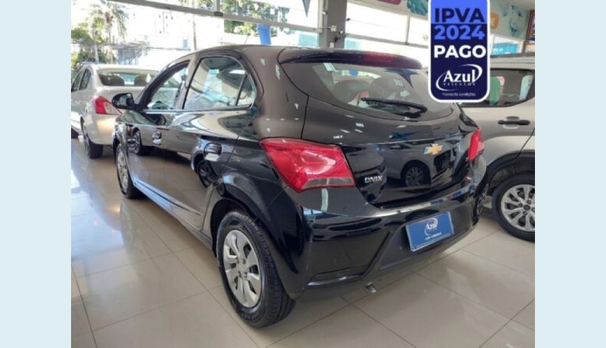 CHEVROLET ONIX 1.0 MPFI LT 8V FLEX 4P MANUAL - PRETO - 2019 Foto 7 (Grande)