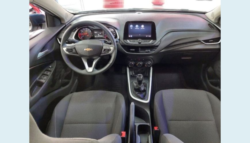 CHEVROLET ONIX 1.0 MPFI LT 8V FLEX 4P MANUAL - BRANCO - 2019 Foto 7 (Grande)