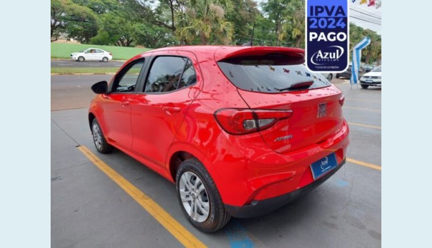 FIAT ARGO 1.0 FIREFLY FLEX DRIVE MANUAL - VERMELHO - 2021 Foto 7 (Grande)