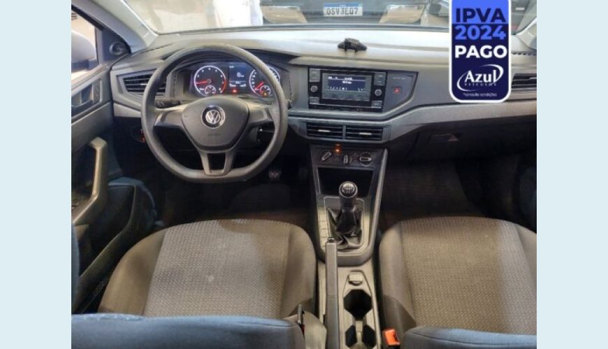 VOLKSWAGEN POLO 1.0 MPI TOTAL FLEX MANUAL - PRATA - 2020 Foto 7 (Grande)