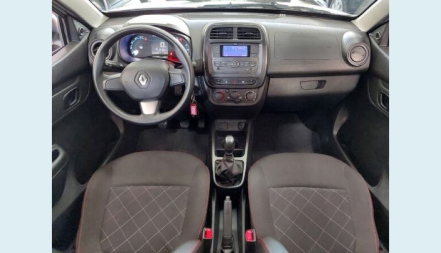 RENAULT KWID 1.0 12V SCE FLEX ZEN MANUAL - BRANCO - 2024 Foto 7 (Grande)