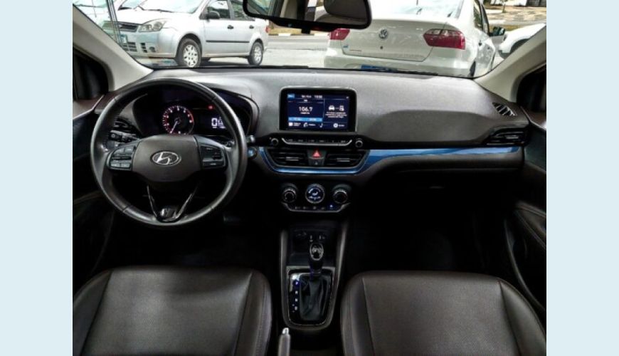 HYUNDAI HB 20 1.0 UNIQUE 12V FLEX 4P MANUAL - PRETO - 2019 Foto 7 (Grande)