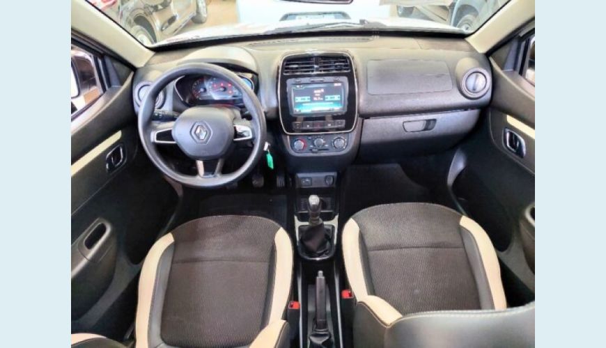 RENAULT KWID 1.0 12V SCE FLEX INTENSE MANUAL - BRANCO - 2020 Foto 7 (Grande)