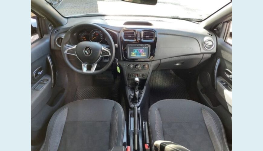 RENAULT LOGAN 1.6 16V SCE FLEX ZEN X-TRONIC - BRANCO - 2020 Foto 7 (Grande)
