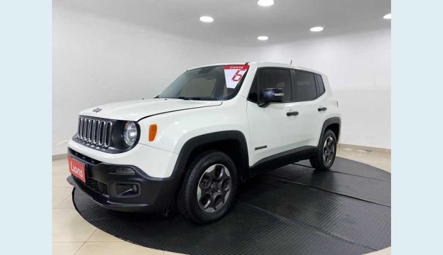 JEEP RENEGADE SPORT 1.8 4X2 FLEX - BRANCO - 2016 Foto 7 (Grande)