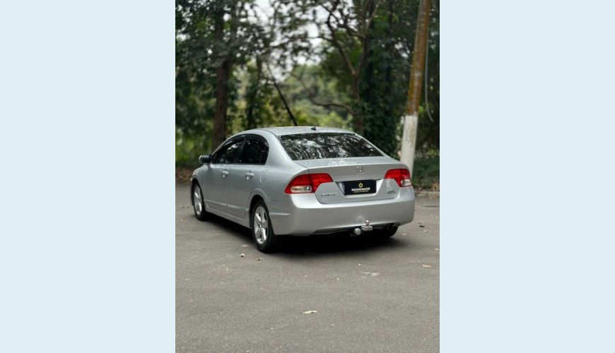 HONDA CIVIC NEW LXS 1.8 - PRATA - 2008 Foto 7 (Grande)