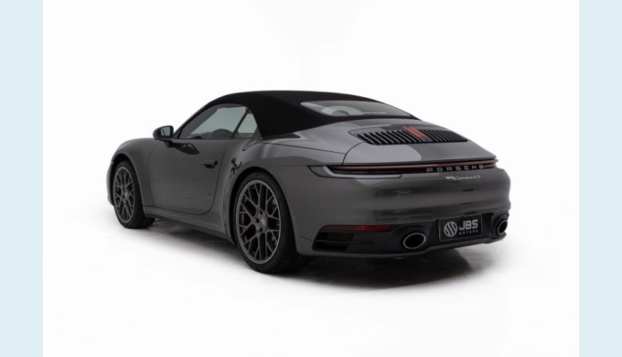 PORSCHE 911 3.0 24V H6 CARRERA 4S CABRIOLET PDK - CINZA - 2021 Foto 7 (Grande)