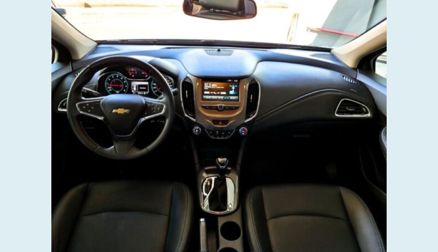 CHEVROLET CRUZE 1.4 TURBO LT 16V FLEX 4P AUT. - PRETO - 2018 Foto 7 (Grande)