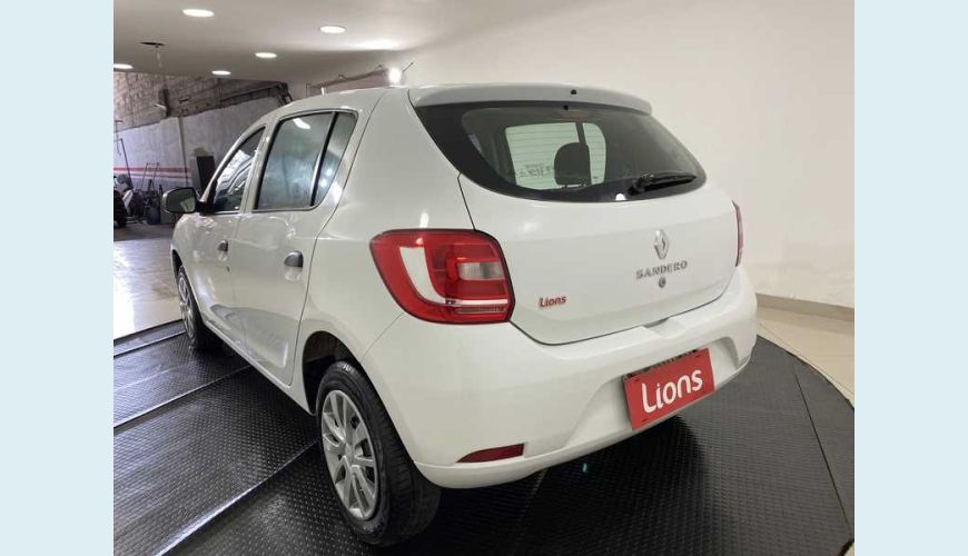 RENAULT SANDERO EXPRESSION 1.0 12V SCE FLEX - BRANCO - 2020 Foto 7 (Grande)