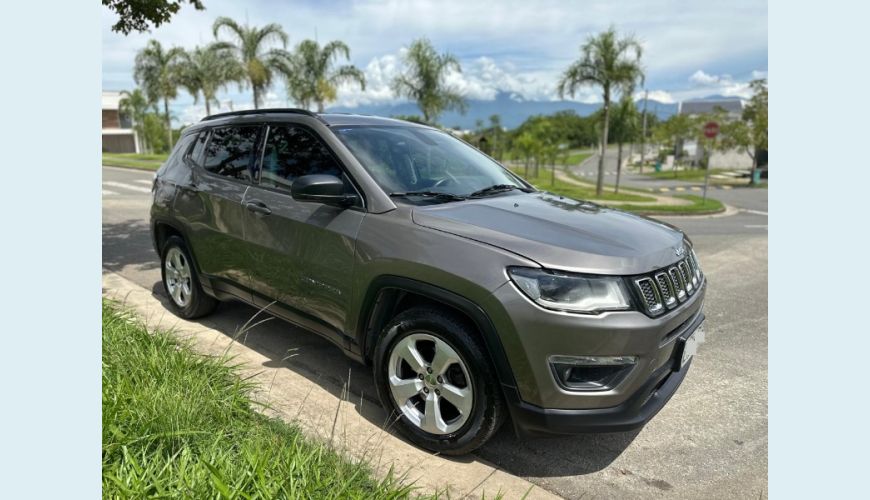 JEEP COMPASS SPORT 2.0 4X2 FLEX 16V AUT. - CINZA - 2018 Foto 7 (Grande)