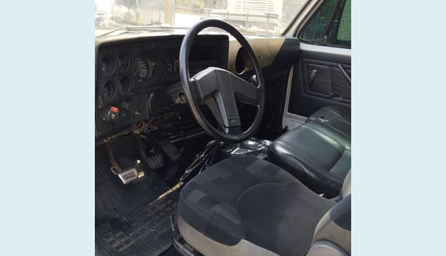 CHEVROLET D-40 CARROCERIA + ASSA DELTA REBOQUE - BRANCO - 1992 Foto 7 (Grande)