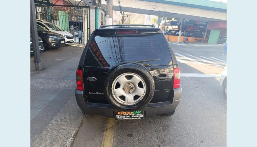 FORD ECOSPORT 1.6 XLS 8V FLEX 4P MANUAL - PRETO - 2007 Foto 7 (Grande)