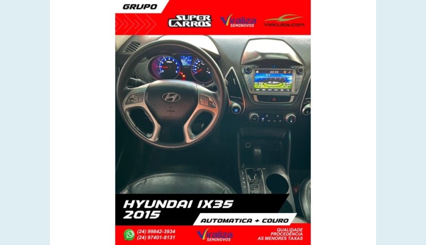 HYUNDAI IX35 - PRETO - 2015 Foto 7 (Grande)