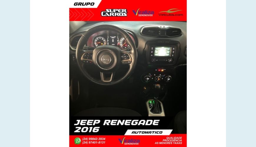 JEEP RENEGADE - VERMELHO - 2016 Foto 7 (Grande)