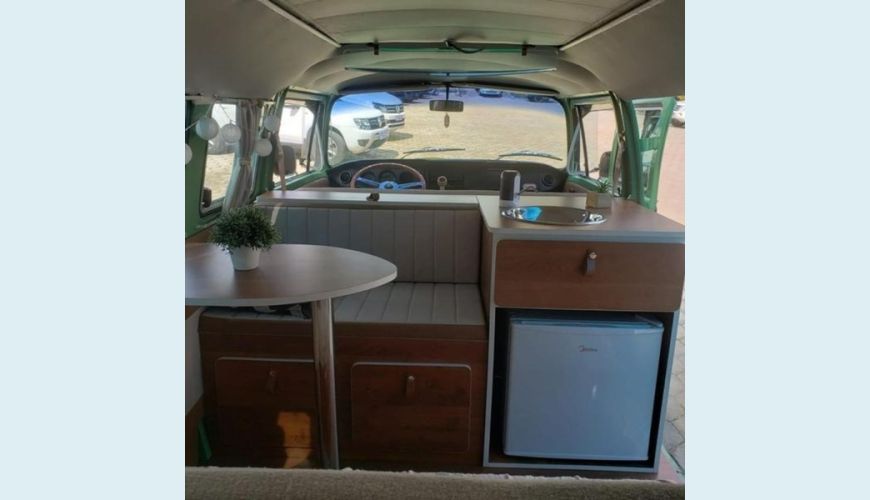 VOLKSWAGEN KOMBI 1.4 KOMBI CAMPER MOTORHOME - VERDE - 1996 Foto 7 (Grande)
