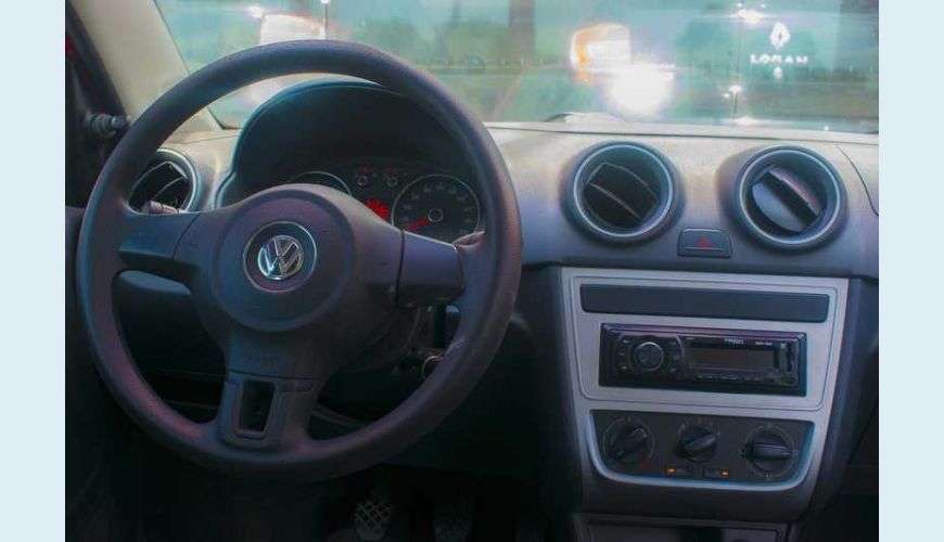 VOLKSWAGEN GOL 1.0 TEC TRENDLINE FLEX 2P - VERMELHO - 2015 Foto 7 (Grande)