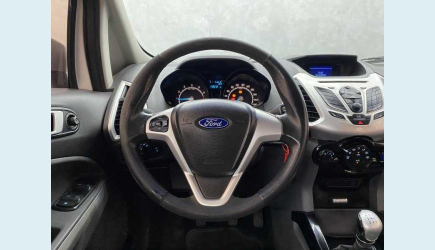 FORD ECOSPORT ECOSPORT FREESTYLE 1.6 16V FLEX - BRANCO - 2013 Foto 7 (Grande)