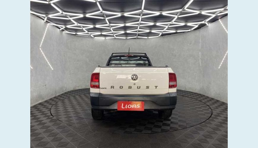 VOLKSWAGEN SAVEIRO ROBUST 1.6 MSI CS FLEX - BRANCO - 2018 Foto 7 (Grande)