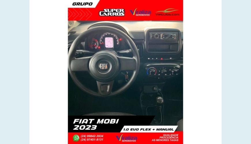 FIAT MOBI - BRANCO - 2023 Foto 7 (Grande)