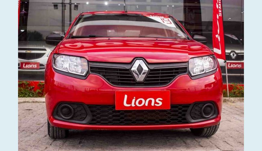 RENAULT SANDERO AUTHENTIQUE 1.0 12V SCE FLEX - VERMELHO - 2019 Foto 7 (Grande)