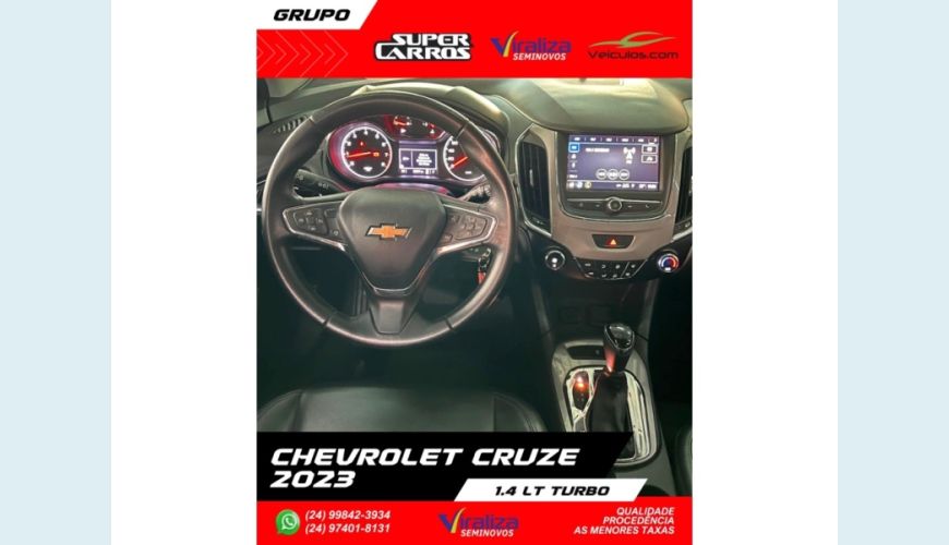 CHEVROLET CRUZE - CINZA - 2023 Foto 7 (Grande)