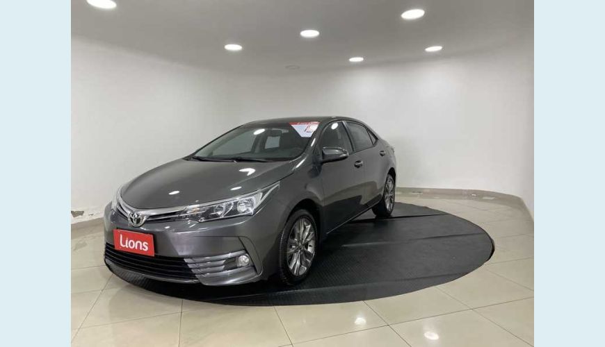 TOYOTA COROLLA 2.0 XEI MULTI-DRIVE S FLEX - CINZA - 2019 Foto 7 (Grande)
