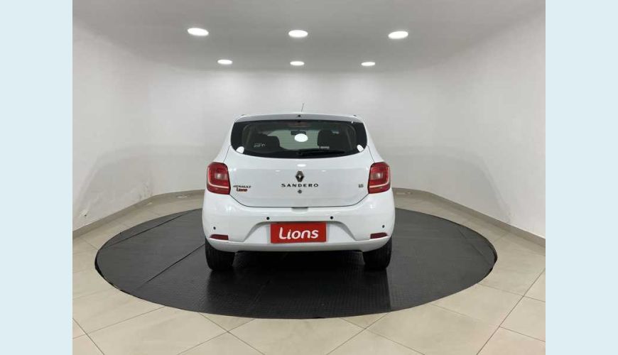 RENAULT SANDERO EXPRESSION 1.6 16V SCE FLEX - BRANCO - 2018 Foto 7 (Grande)
