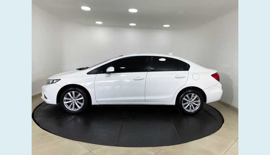 HONDA CIVIC NEW LXS 1.8 16V I-VTEC FLEX - BRANCO - 2014 Foto 7 (Grande)