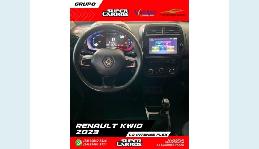 RENAULT KWID - PRATA - 2023 Foto 7 (Grande)